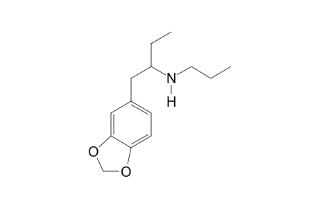 N-Propyl-1-(3,4-methylenedioxyphenyl)butan-2-amine