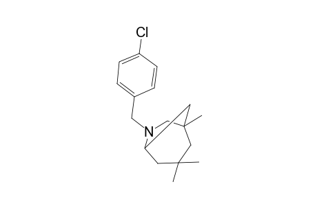 6-Azabicyclo[3.2.1]octane, 6-[(4-chlorophenyl)methyl]-1,3,3-trimethyl-