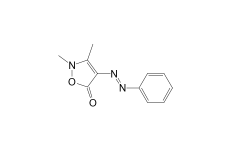 3-Isoxazolin-5-one, 2,3-dimethyl-4-(phenylazo)-