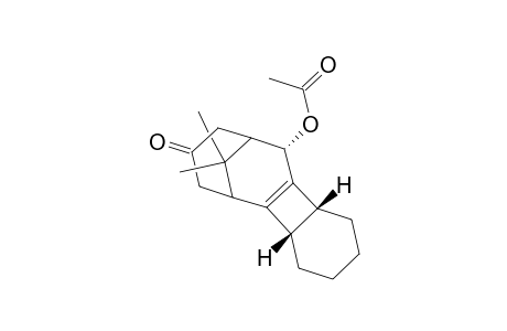 (15,15-Dimethyltetracyclo[9.3.1.0(2,9).0(3,8)]pentadec-2(9)-en-13-on-10-yl)acetate