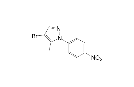 4-bromo-5-methyl-1-(p-nitrophenyl)pyrazole