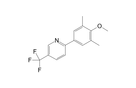 2-(4-methoxy-3,5-dimethylphenyl)-5-(trifluoromethyl)pyridine