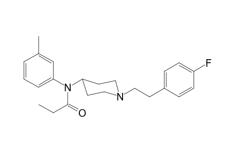 N-(1-[2-(4-Fluorophenyl)ethyl]piperidin-4-yl)-N-3-methylphenylpropanamide