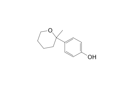 4-(2-Methyl-2-oxanyl)phenol