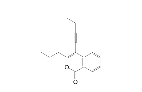 3-n-Propyl-4-(1-pentynyl)isocoumarin