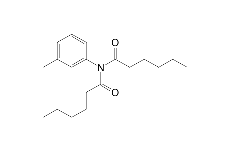 N-hexanoyl-N-(3-methylphenyl)hexanamide