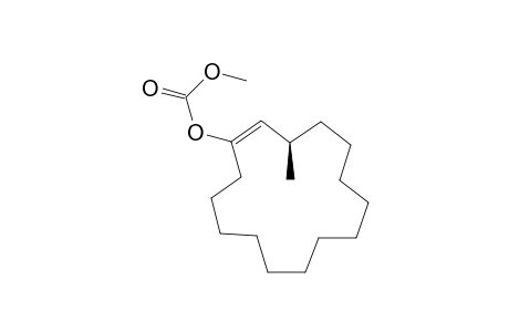 (E)/(Z)-Methyl (R)-3-methylcyclopentadec-1-enyl carbonate