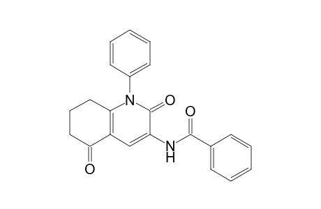 3-Benzamido-1-phenyl-2,5-dioxo-1,2,5,6,7,8-hexahydroquinoline