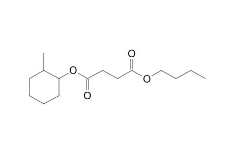 Succinic acid, butyl 2-methylcyclohexyl ester