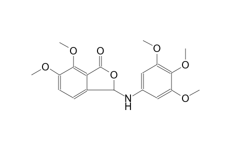 1(3H)-isobenzofuranone, 6,7-dimethoxy-3-[(3,4,5-trimethoxyphenyl)amino]-