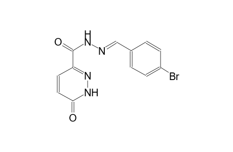 N'-[(E)-(4-bromophenyl)methylidene]-6-oxo-1,6-dihydro-3-pyridazinecarbohydrazide