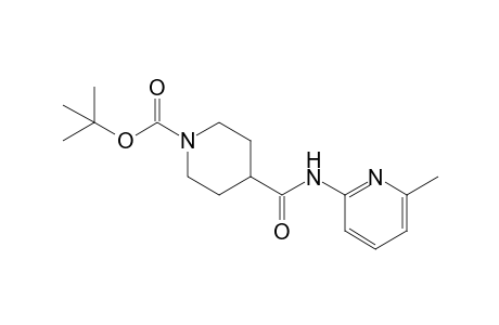 4-[(6-methyl-2-pyridyl)carbamoyl]piperidine-1-carboxylic acid tert-butyl ester
