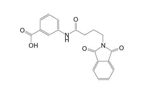 benzoic acid, 3-[[4-(1,3-dihydro-1,3-dioxo-2H-isoindol-2-yl)-1-oxobutyl]amino]-