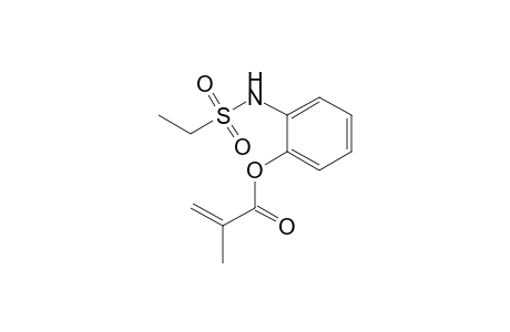 2-Propenoic acid, 2-methyl-, 2-[(ethylsulfonyl)amino]phenyl ester