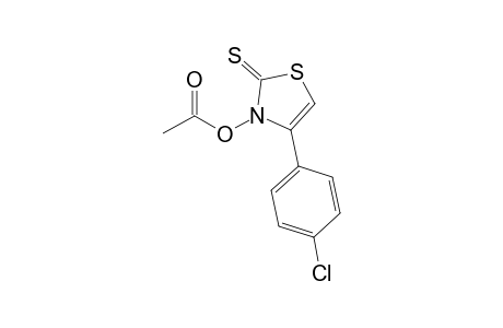 N-Acetoxy-4-(p-chlorophenyl)thiazole-2(3H)-thione