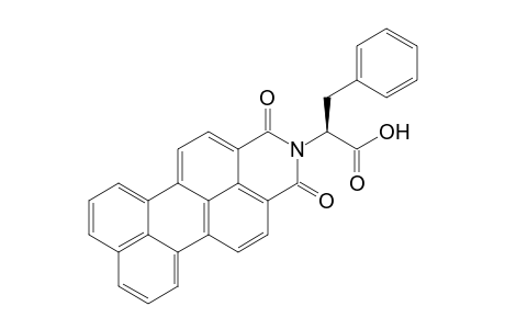 (S)-N-(.alpha.-Carboxyphenylethyl)perylene-3,4-dicarboximide