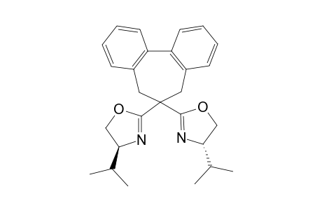 6,6-bis[4'(S)-4'-isopropyloxazolin-2'-yl]dibenzo[a,c]-1,3-cycloheptadiene