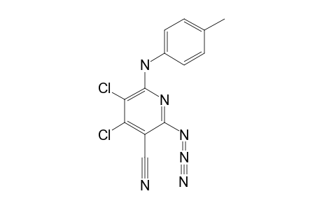 6-AZIDO-2-(4-METHYLPHENYL)-AMINO-3,4-DICHLORO-5-CYANOPYRIDINE