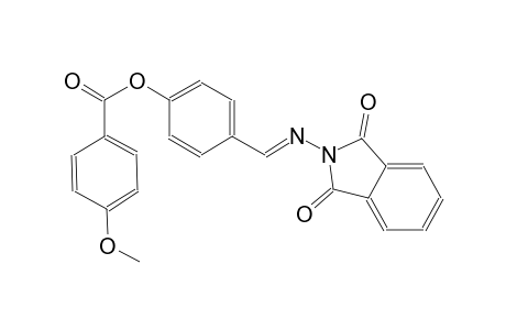 benzoic acid, 4-methoxy-, 4-[(E)-[(1,3-dihydro-1,3-dioxo-2H-isoindol-2-yl)imino]methyl]phenyl ester