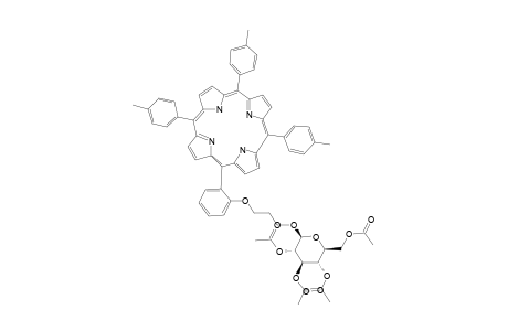 5-[2-[3-(2,3,4,6-TETRA-O-ACETYL-BETA-D-GLUCOSYLOXY)-PROPYLOXY]-PHENYL]-10,15,20-TRITOLYLPORPHYRINE