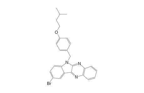 6H-indolo[2,3-b]quinoxaline, 9-bromo-6-[[4-(3-methylbutoxy)phenyl]methyl]-