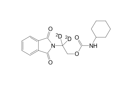Cyclhexylcarbamate of 2,2-dideuterio-2-phthalimidoethanol