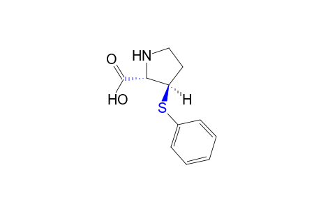trans-3-(PHENYLTHIO)PROLINE (RACEMIC)