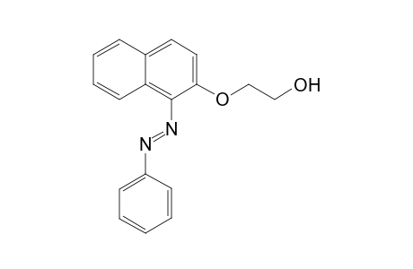 2-[[1-[(E)-2-Phenyl-1-diazenyl]-2-naphthyl]oxy]-1-ethanol