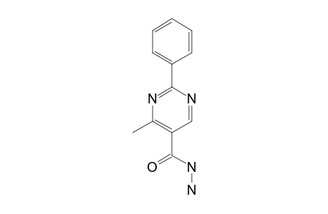4-METHYL-2-PHENYL-PYRIMIDINE-5-CARBOHYDRAZIDE