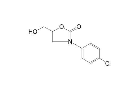 3-(p-chlorophenyl)-5-(hydroxymethyl)-2-oxazolidinone