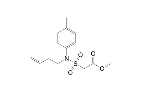Methyl 2-[N-(But-3-enyl)-N-(4-methylphenyl)sulfamoyl]acetate