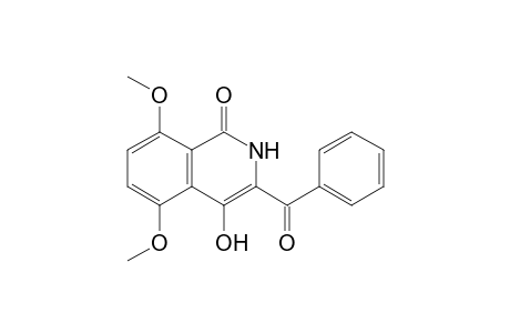 3-Benzoyl-4-hydroxy-5,8-dimethoxyisoquinolin-1(2H)-one