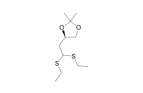 2-DEOXY-3,4-O-ISOPROPYLIDENE-D-GLYCERO-TETROSE-DIETHYL-DITHIOACETAL