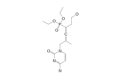 DIETHYL-4-[4-AMINO-2-OXO-1(2H)-PYRIMIDINYL]-1-(2-HYDROXYETHYL)-4-METHYL-1,2-BUTADIENYLPHOSPHONATE