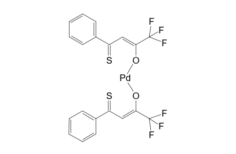 Bis(1,1,1-trifluoro-4-phenyl-4-thioxo-2-butanonato)palladium