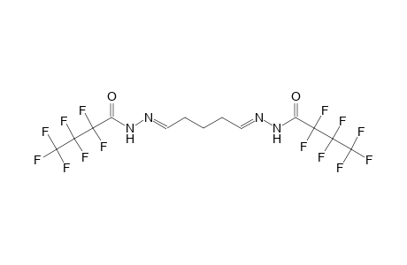 butanoic acid, 2,2,3,3,4,4,4-heptafluoro-, 2-[(E,5E)-5-[2-(2,2,3,3,4,4,4-heptafluoro-1-oxobutyl)hydrazono]pentylidene]hydrazide