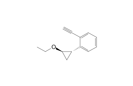 (trans-2-Ethoxycyclopropyl)ethynylbenzene