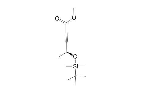 (S)-(-)-Methyl 4-tert-Butyldimethylsiloxypent-2-ynoate