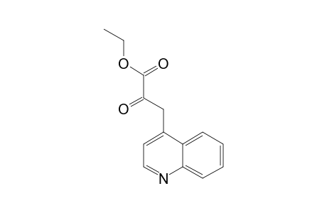 ETHYL-2-OXO-3-(4-QUINOLYL)-PROPANOATE