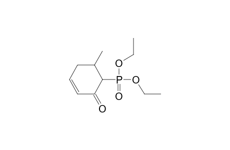 6-(diethoxyphosphinyl)-5-methylcyclohex-2-en-1-one
