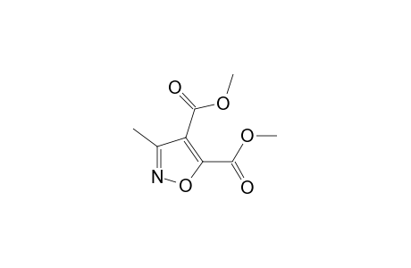 3-methyl-4,5-isoxazoledicarboxylic acid, dimethyl ester