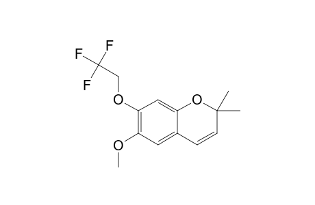 6-METHOXY-2,2-DIMETHYL-7-(2,2,2-TRIFLUOROETHOXY)-2H-CHROMENE