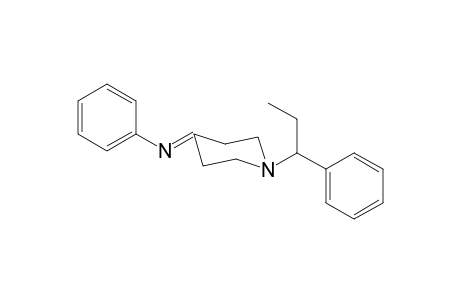 N-Phenyl-1-(1-phenylpropan-1-yl)piperidin-4-imine