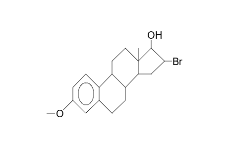 3-Methoxy-16a-bromo-17a-hydroxy.delta. 1,3,5(10)-estratriene