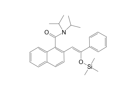 N,N-Diisopropyl-2-[(Z)-2'-phenyl-2'-(trimethylsilyloxy)ethyl]naphthalene-1-carbxamide