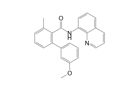 3'-Methoxy-3-methyl-N-(quinolin-8-yl)-[1,1'-biphenyl]-2-carboxamide