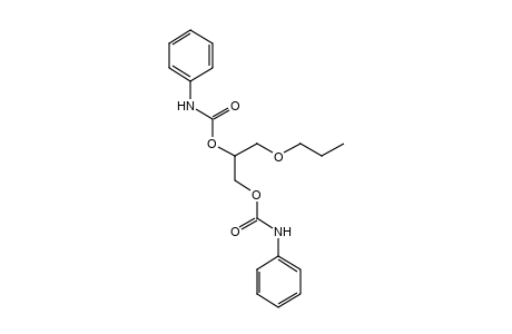 3-PROPOXY-1,2-PROPANEDIOL, DICARBANILATE
