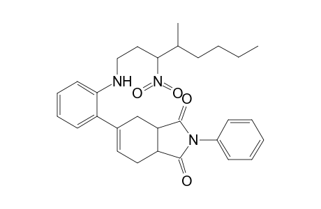 1-[2-(4-Methyl-3-nitro-1-octylamino)phenyl]cyclohexene-4,5-dicarboxylic acid N-phenylimide