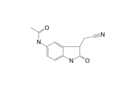 N-[3-(Cyanomethyl)-2-oxo-2,3-dihydro-1H-indol-5-yl]acetamide