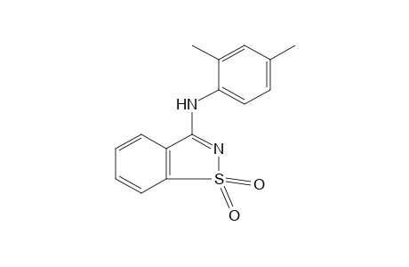3-(2,4-XYLIDINO)-1,2-BENZISOTHIAZOLE, 1,1-DIOXIDE